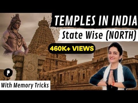 Temples in India - North India - Indian Art & Culture - Memory Tricks by Ma'am Richa - Lecture 1