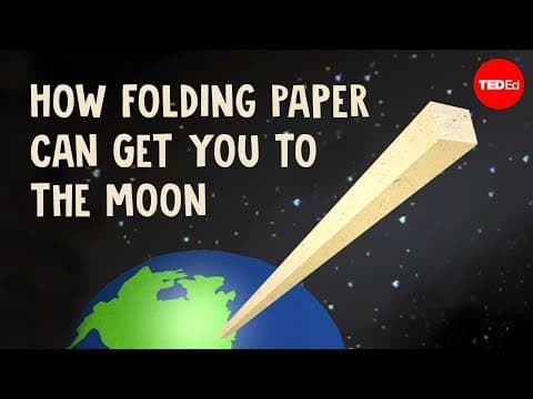 Exponential growth: how folding paper can get you to the moon