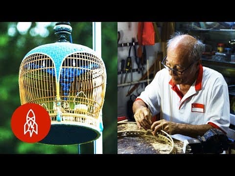 This man builds sweet homes for birds