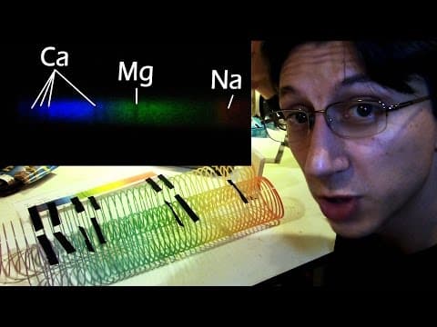 Dark spots in the Rainbow - Red shift blue shift and seeing absorption lines