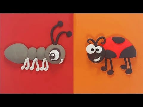 Make Adorable Bugs Using Clay