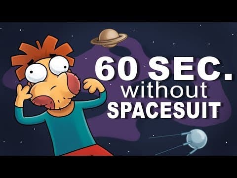 What will you be Turned Into in Space in 60 Seconds Without a Spacesuit