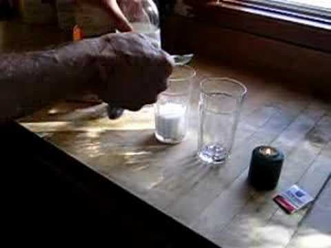 Proving CO2 is Heavier than Air