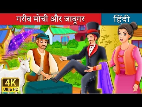गरीब मोची और जादूगर | The Poor Cobbler And Magician Story in Hindi | ‪@HindiFairyTales‬