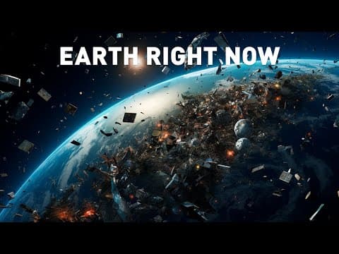 What happens with space junk during falling on Earth?