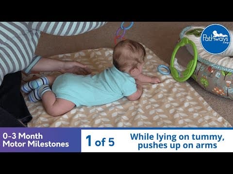 0-3 Month Old Motor Milestones