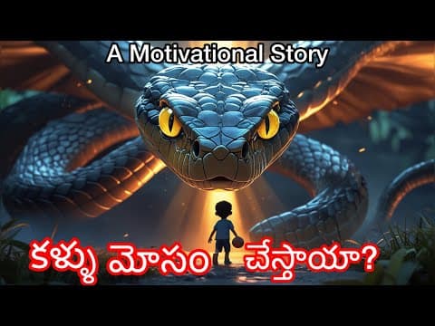 Telugu Moral Stories| భయం వెనక దాగిన నిజం 🐍 [English Subs] | Story with Life Lessons & Values