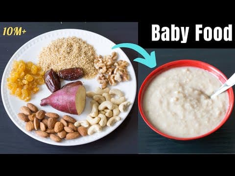 Baby Food | Bone Strength | Weight Gain | Brain Development | Breakfast/Lunch/Snack for 10M+ Babies