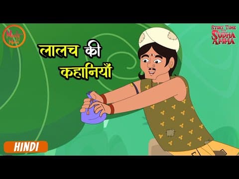 लालच की कहानियाँ | Stories Of Greed | Moral Stories Compilation In Hindi | Story With Sudha Amma