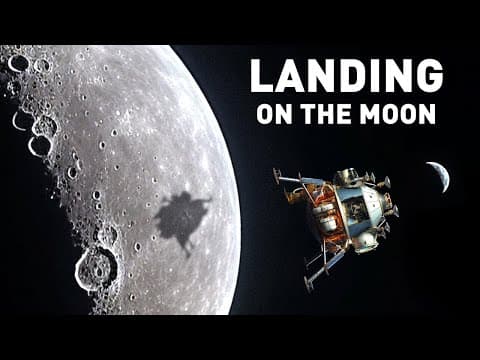 How to land on the moon, step by step