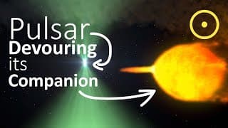 Black Widow Pulsar Eating a Star