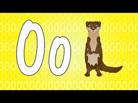 Letter o song for kids - words that start with o - animals that start with o
