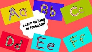 Writing ABC for toddlers|Writing Alphabet for Kindergarten|Handwriting l Handwriting practice