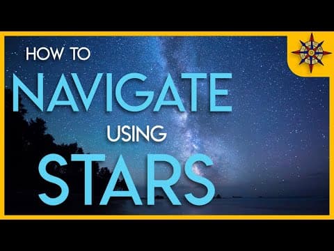 How to navigate using the stars