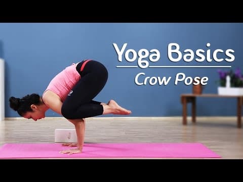 Crow Pose – Step By Step | Kakasana | How To Do The Crow Pose - Yoga With AJ