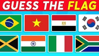 Guess The Country By The Flag  | World Flags Quiz