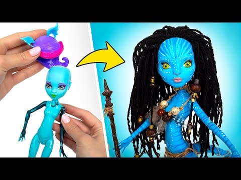 Welcome to pandora planet! making a real na'vi doll