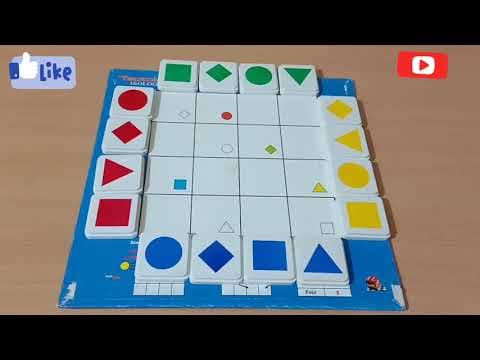 Isology game || children indoor games || simple children board game