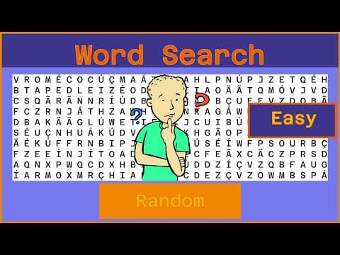 Word Search - Challenge  Ep305