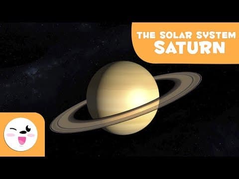 Saturn, the Ringed Planet - Solar System 3D Animation for Kids