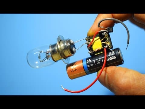 Low Energy Small Inverter for Light bulb