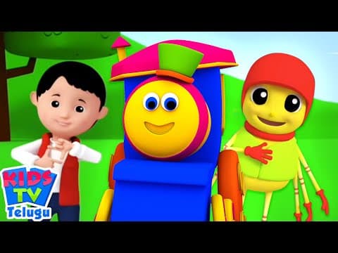 Incy Wincy, Twinkle Twinkle Little Star, Telugu Rhymes for Kids
