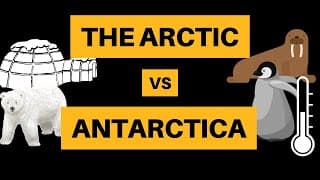 The Arctic vs Antarctica