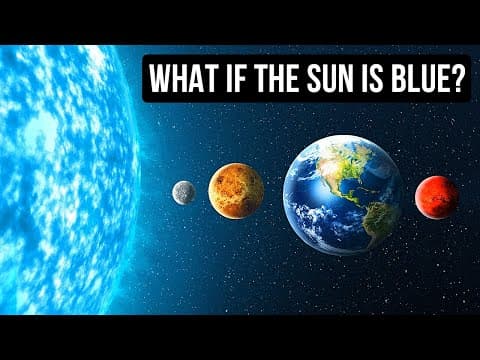 What If the Sun Turned Blue?