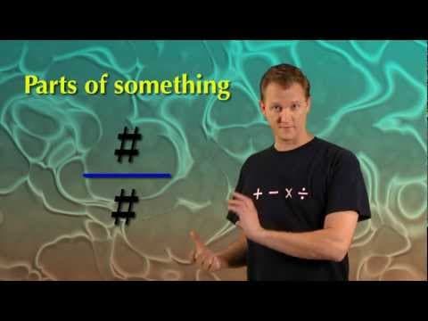 Math Antics - Fractions Are Parts - YouTube
