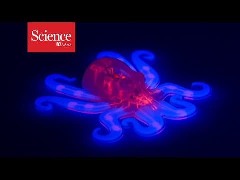 ‘Octobot’ is the world’s first soft-bodied robot