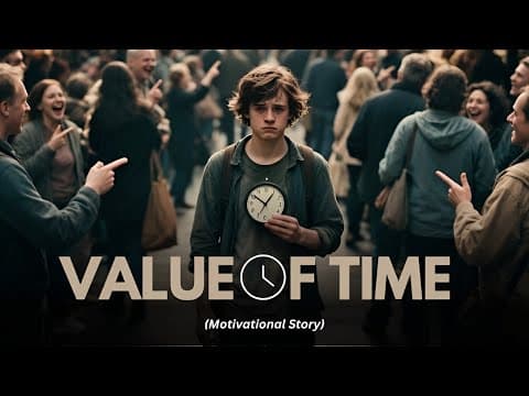 ⏳ Value of Time | Inspirational English Story for Those Who Keep Delaying Dreams 🌟