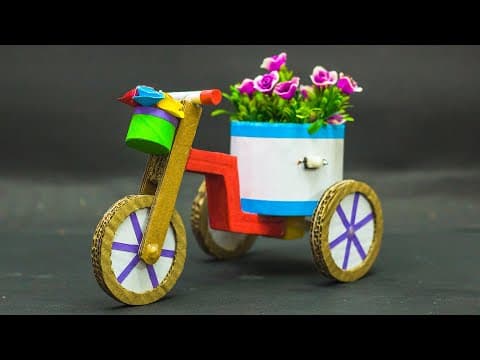 School Science Projects | Electric Cardboard Tricycle