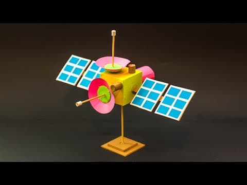 Science Projects | Artificial Satellite Model