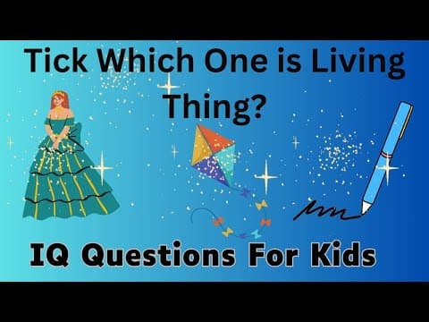 Kids Iq Development Video Part 6 | Educational Video | IQ Questions For Kids With Answers