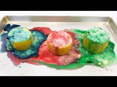 Make a Lemon Volcano