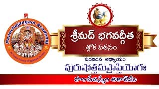అధ్యాయం 15 | పురుషోత్తమప్రాప్తి యోగః | భగవద్గీత I Chapter 15 I Purushottama Prapti Yogah I Telugu