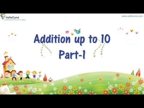 Addition upto 10 - Part 1 l Learn addition l maths basic