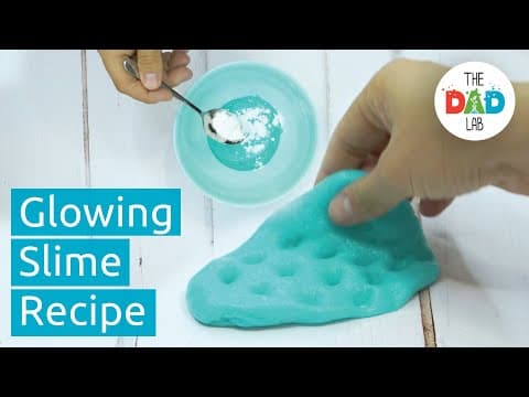 DIY Glow in the Dark Slime Recipe