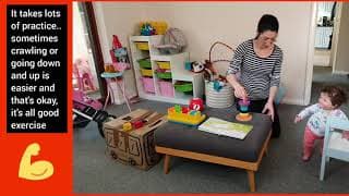 Promoting Gross Motor Development - Standing, cruising and walking