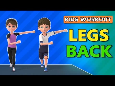 Daily Kids Workout For Legs And Back |Kids Exercise