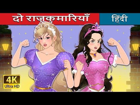 दो राजकुमारियाँ | The Two Princesses in Hindi | ‪@HindiFairyTales‬