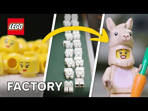 How are LEGO Minifigures made