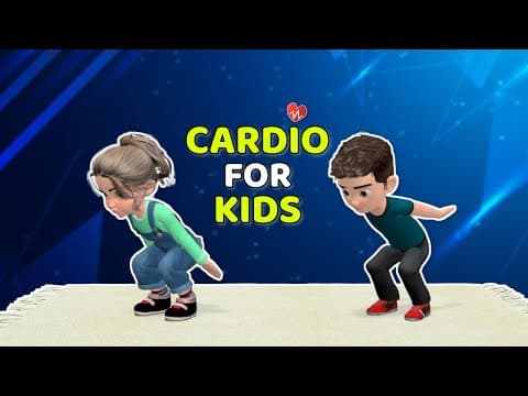 TOP 5 CARDIO EXERCISES FOR KIDS (GIRLS AND BOYS): LET'S GET MOVING!