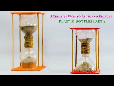 5 Creative Ways to Reuse and Recycle Plastic Bottles Part 2