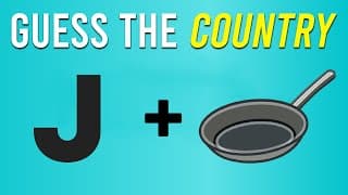 Can You Guess The Country by Emoji? Country Emoji Quiz