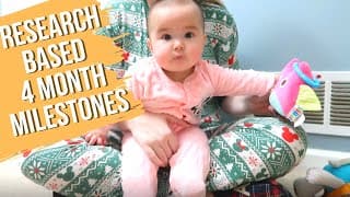 4 MONTH BABY DEVELOPMENT MILESTONES | Using Ages and Stagesto Measure Growth & Activities