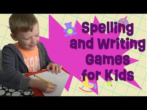 Spelling and Writing Games for Kids -Spelling for Kids -Spelling Activities -Spelling Games for Kids