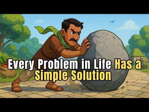 Every Problem in Life Has a Simple Solution | Motivational Story | Animated English Story