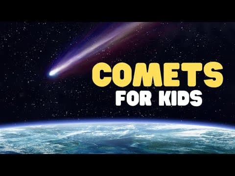 Comets for kids - learn about where comets come from and how they are formed!