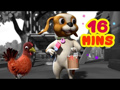 Rangu rangula - colours song and much more - kids nursery animated rhymes for kids